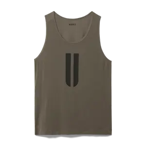 NOBULL Men's U Tank in Dark Fallen Rock