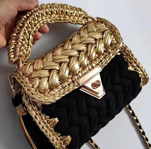 Dawn Elegance Crochet Bag - Women's Handbag