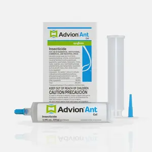 Advion Ant Gel Bait, 1 30-Gram Tube, 1 Plunger and 1 Tip, Effective Ant Bait, Formulated with 0.05% Indoxacarb, Indoor and Outdoor Use, Ant Killer Gel for Control of Most Major Ant Species