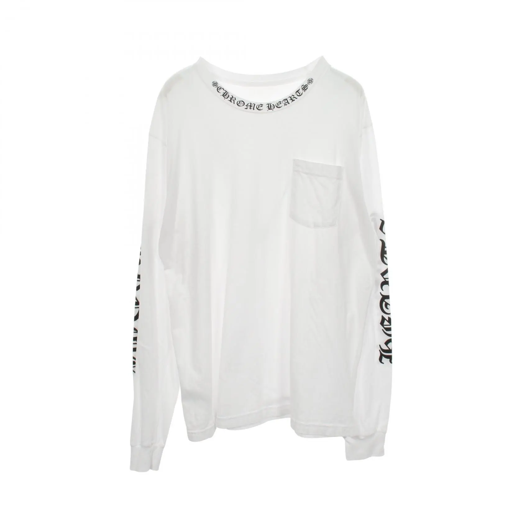 Pre-owned Chrome Hearts Cotton Small Leather Goods Long Sleeve Top