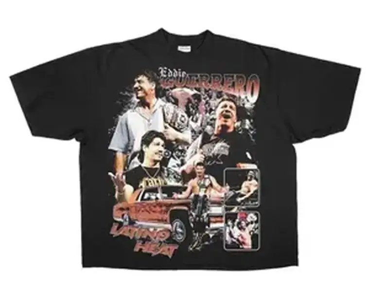 Eddie Guerrero Vintage T Shirt Menswear Stylish T-Shirt Top Graphic Love Wrestling, Unisex T-Shirt, For Women Men