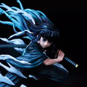Demon Slayer: Blade of Demon Slayer Nine Pillars Series Simple Carving GK Shimotomi Ichiro Statue Model Boxed Figurine