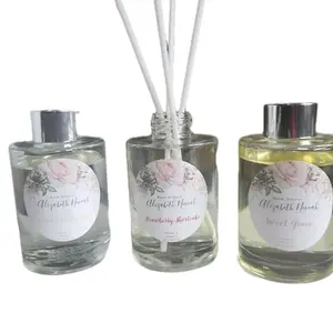 Reed Diffuser 4oz - Choose Your Scent - Fragrance Freshener with 8 Reeds - Ideal for Home, Office & Ambiance