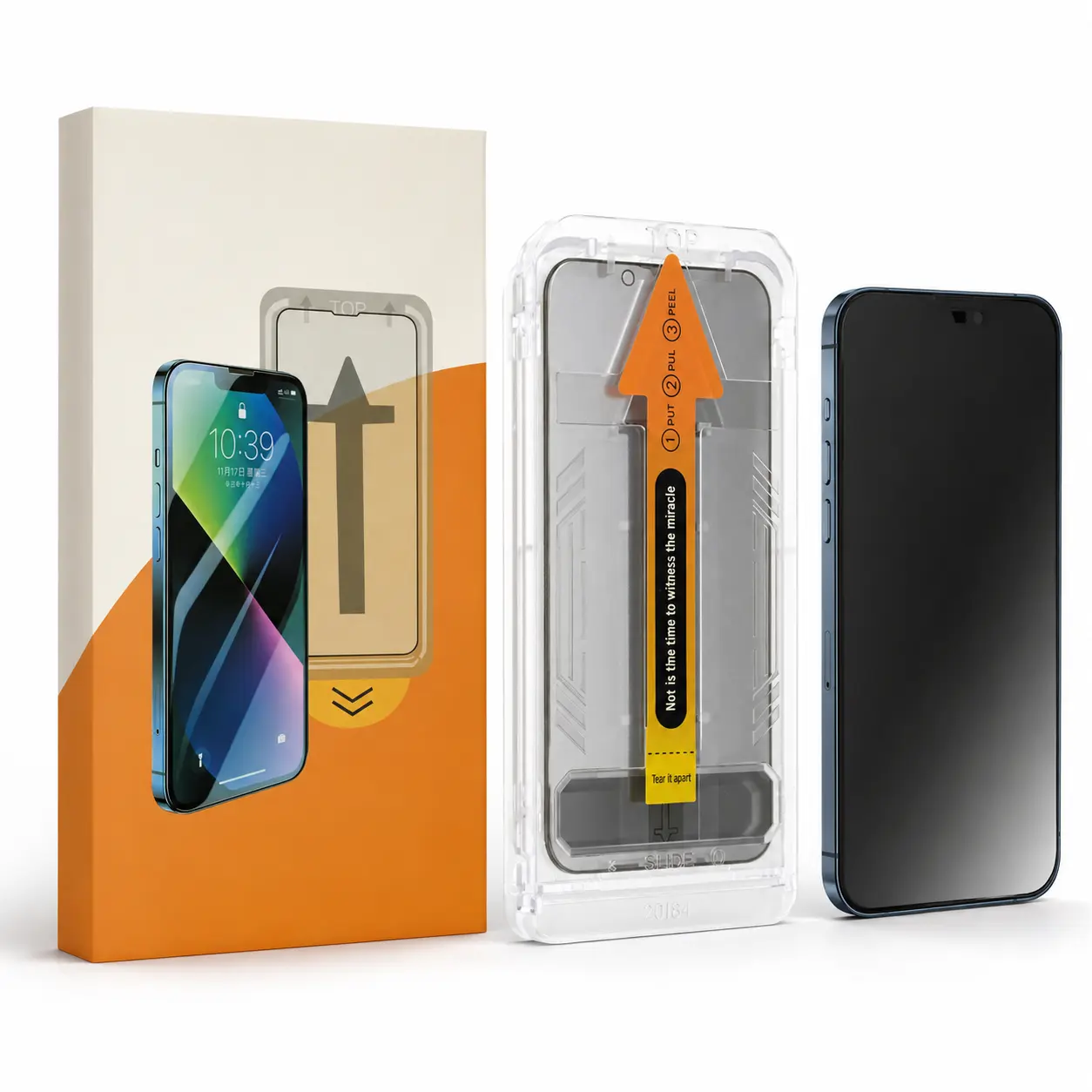 High-Definition Privacy Screen Protector for iPhone XR-17 Series