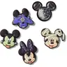 Crocs Jibbitz Disney Character Shoe Charms 5-Pack, Personalize Shoes Totes, and Bags