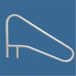 Saftron  Return to Deck Cross Braced Hand and Grab Rail 3 Bend 54 x 32 in. Beige Metal Inside