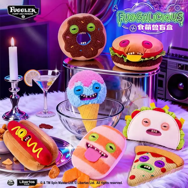 【New】Fuggler Fuggalicious Food Plushies Blind Box