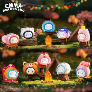 Emma Rua Rua Zoo Party Blind Box，Desktop ornaments, trendy collectibles, decorative items, toys