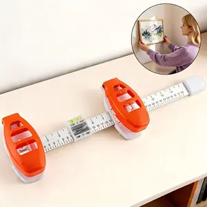 Precision Wall Mounting Guide Rail, Level Tool for Picture Frames & Artworks, Easy Hanging Alignment, Home Decor Installation Helper