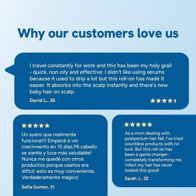 2 PCS Be Bodywise Advanced Hair Density Roll-On Serum 25 ml | 5% Saw Palmetto, 3% Rosemary, 1% Caffeine Herbasome & 3% Fenugreek