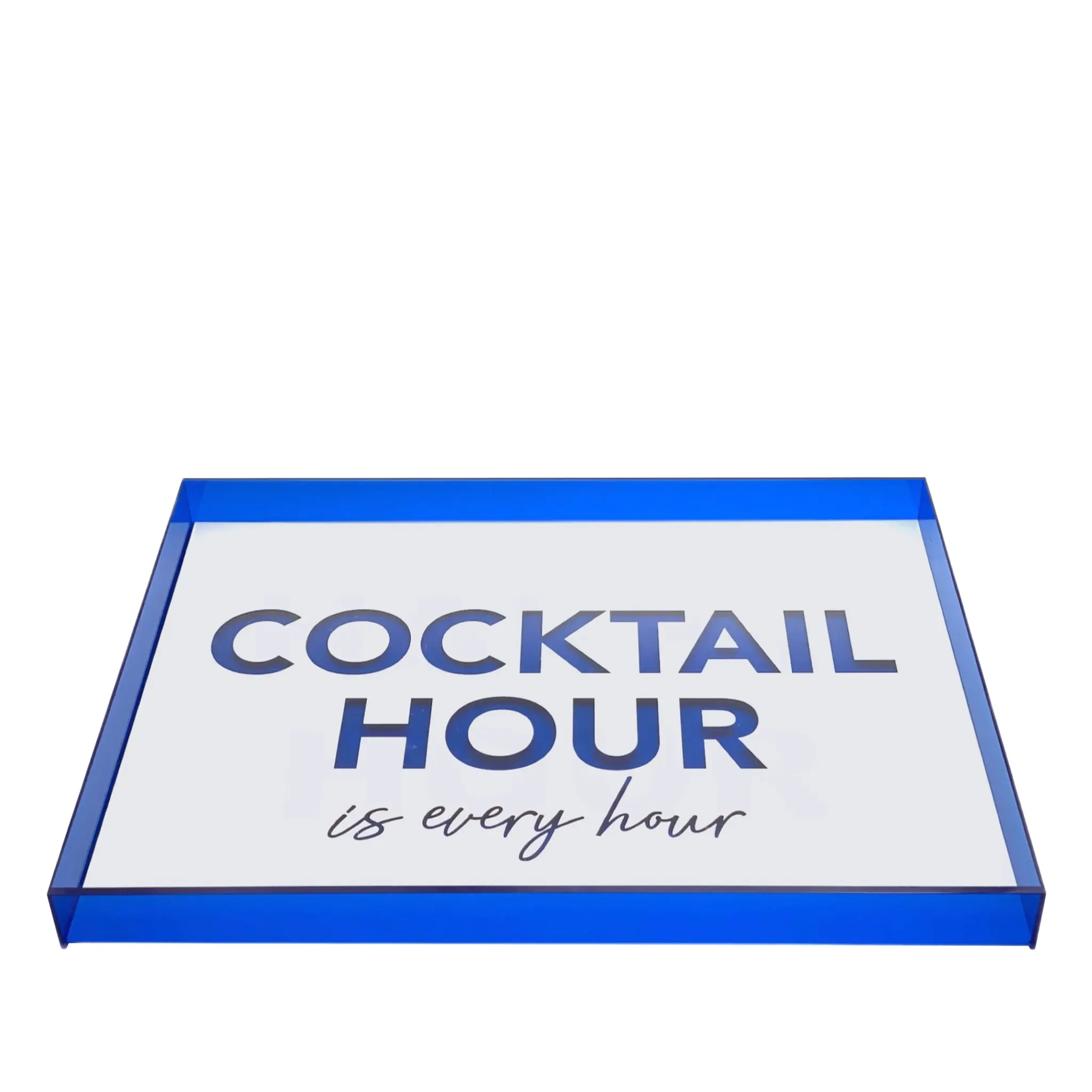 Acrylic Cocktail Hour Tray