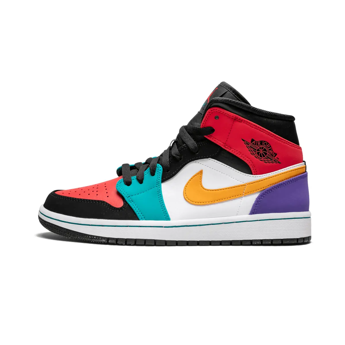 Air Jordan 1 Mid "Multicolor" 554724 125