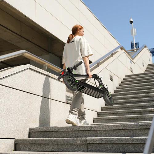 【summervibes】Long Range Commuter Electric Scooter, 22MPH/18MPH Max Speed, 21 Miles Long Range,10''/8.5'' Tires, Folding Electric Scooter Adults with Head Lights 【summervibes】Long Range Commuter Electric Scooter, 22MPH/18MPH Max Speed, 21 Miles Long Range,10''/8.5'' Tires, Folding Electric Scooter Adults with Head Lights
