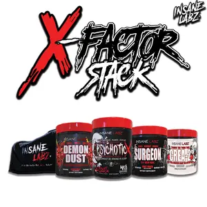 Insane Labz X-Factor Stack+ free Gym Towel
