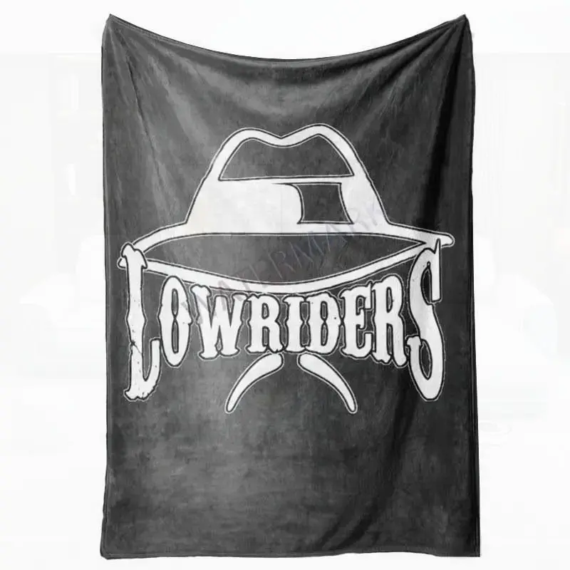 Best Choice Soft Sofa Flannel Blanket | Lowrider Hat | La Chicano Cholo Style | Los Angeles Inspired | ing Fashion Accessory | Unique Design | 6469775 TT3