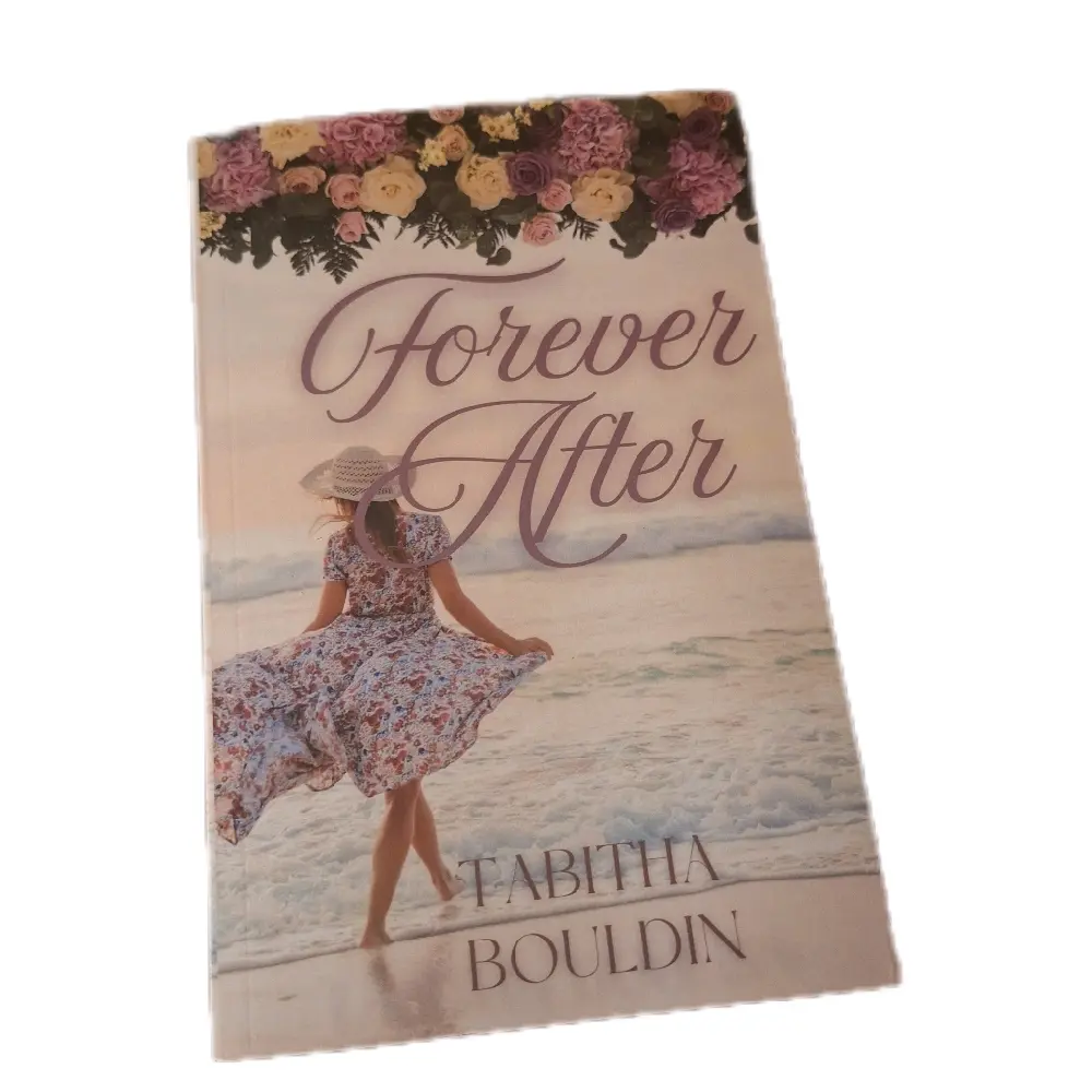 Tabitha Bouldin's "Forever After" - Omnibus Edition with Floral Cover Design and PAINTED EDGES