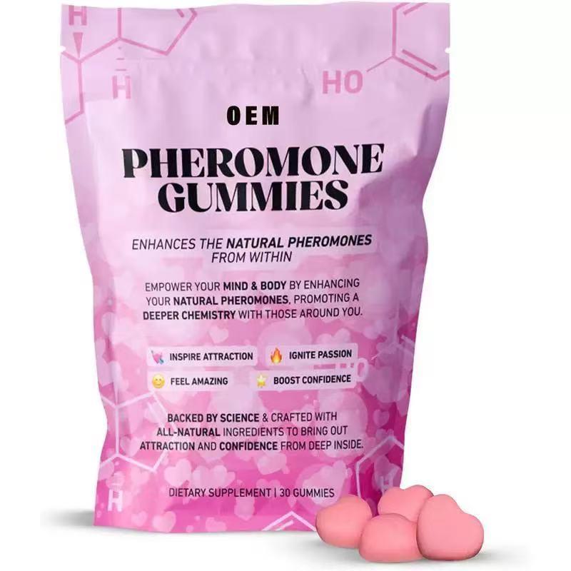 Pheromone Gummies - Enhances Your Natural Pheromones From Within - 60 Count Mixed Berry Flavor