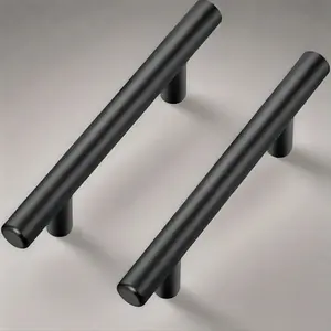 Stainless Steel Cabinet Handle, Modern Minimalist Cabinet Pull, Kitchen Drawer Pull, Furniture Hardware for Home Kitchen, Knobs, Furniture Accessories, Fingerprint Door Handle, Fingerprint Door Lock, Heavy Duty Handle