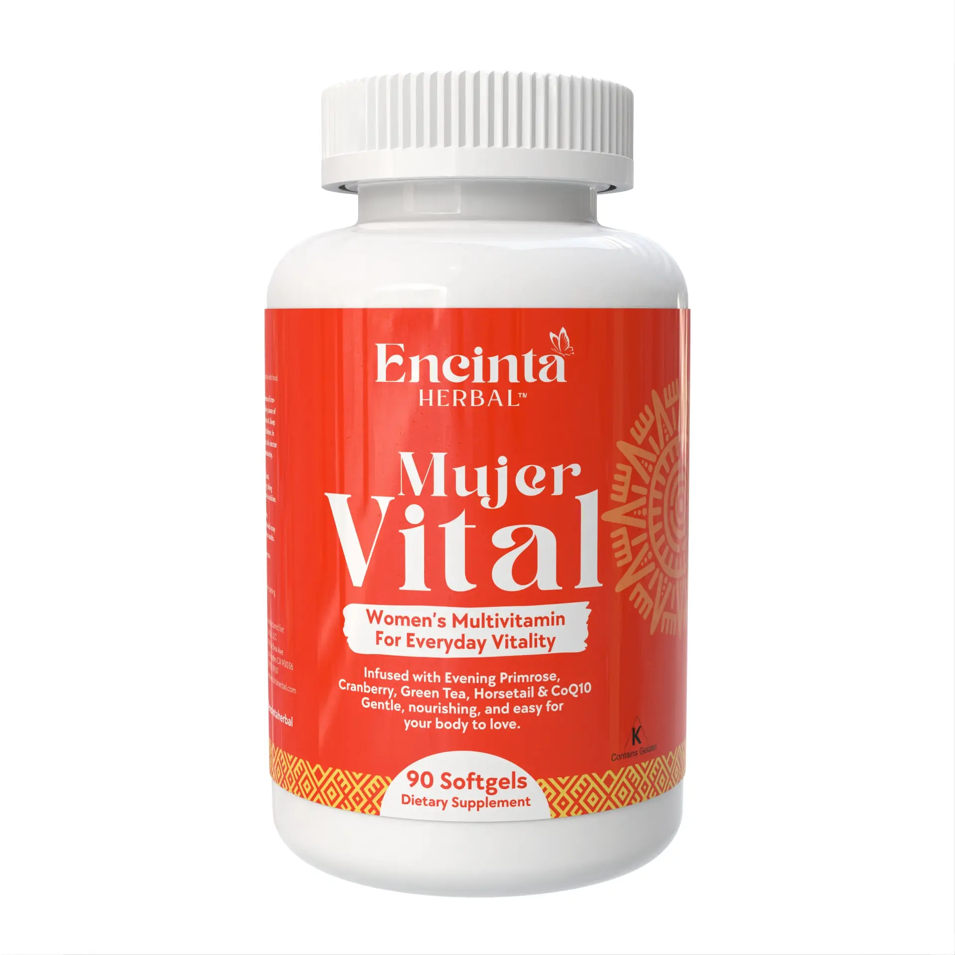 Encinta Herbal -Mujer Vital | Women’s Daily Multivitamin for Everyday Vitality