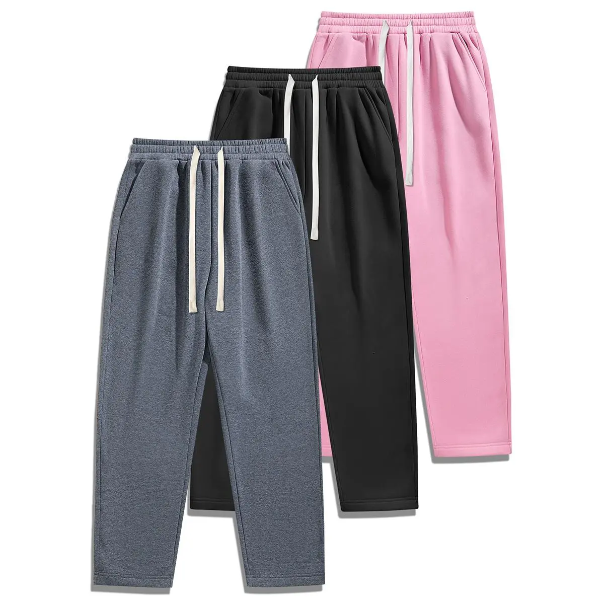 1719 - Dark Gray + Black + Pink