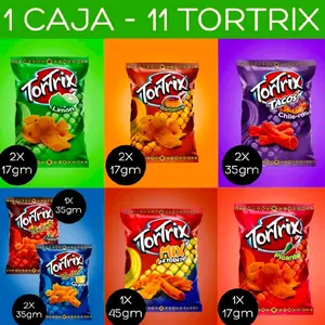 Box 11 TORTRIX Mix Autentic Flavor of Guatemala