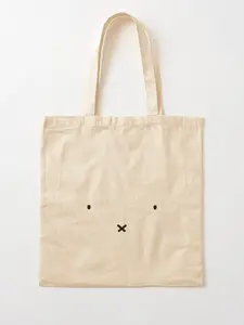 Sale up to 50%, Limited flash Deal, Miffy face Cotton Tote Bag