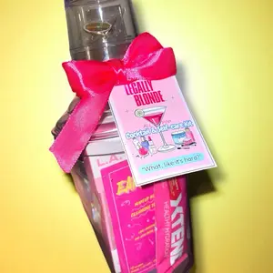 Pink theme Cocktail And Self Care Kit Gift Set