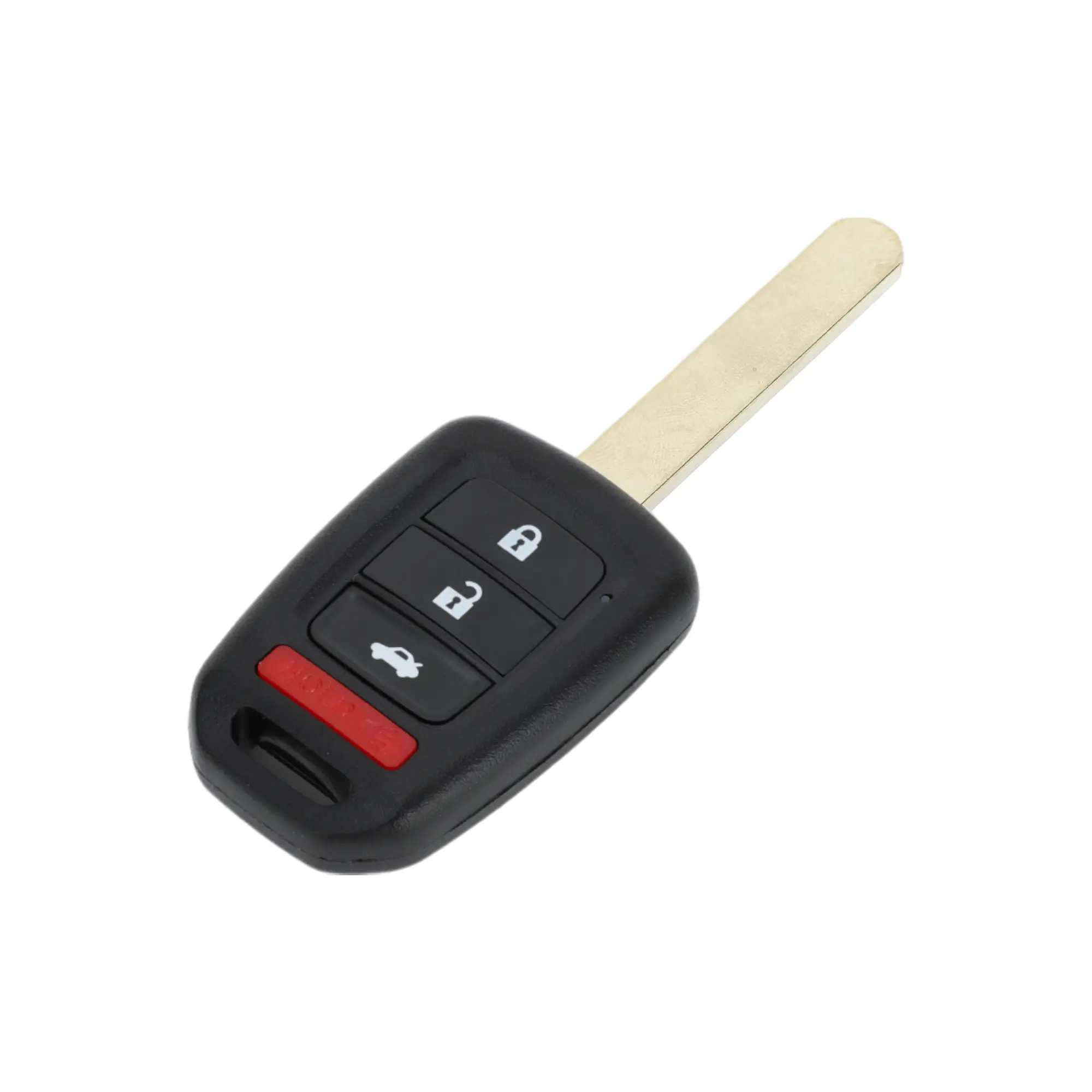 Key Shell Case Keyless Entry Remote Key Fob Replacement Case for Honda Accord 2013-2015 4 Buttons MLBHLIK6-1T