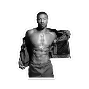 Michel B Jordan Kiss-Cut Stickers