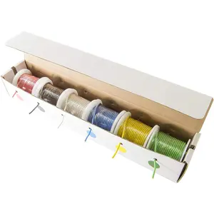 Hook Up Wire Kit Stranded 16 Gauge - Six 25 Foot Spools