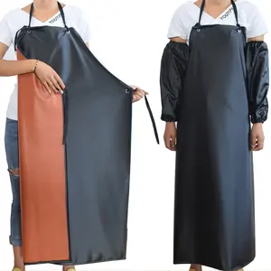 Versatile Heavy-Duty Waterproof Apron - Chemical & Oil Resistant, Adjustable for Dishwashing, Gardening, Lab Work & More -  For Men & Women - Suitable for Kitchen, Garden, Workshop & Lab - Perfect Gift for Chefs, Multicolor