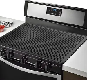 Stove Top Covers for Electric Stove, Silicone Stove Cover Mat - 28"x 20" Ceramic Stove Guard Stove top Protector, Heat Resistant Cook top Cover-Mother's Day gift for mom.