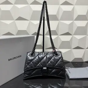 Pre-owned Balenciaga Lambskin Shoulder Bags 9.84'' R3059 Shoulder Bag C14046995297 0122 T1 Qiqi