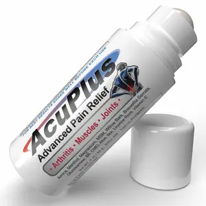 AcuPlus Pain Relief Formula, 3 oz. Roll-on - Soothing Formula for Muscle, Joint, and Nerve Pain Relief. Mess-Free Application, Travel Size Friendly.