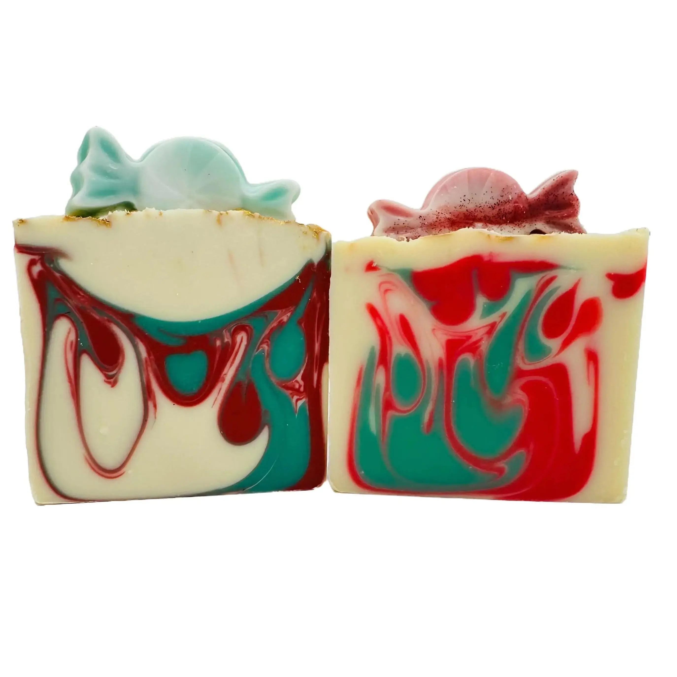 Christmas Candy Novelty Soap Bar Perfect for Christmas Holiday Gifting Black Raspberry Vanilla Scent