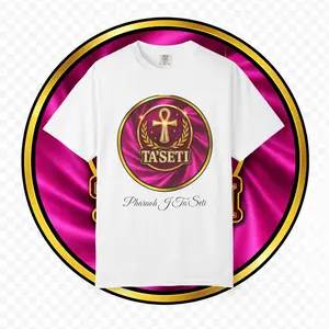 Ta'Seti Spiritual Soul Ankh Fuchsia "Signature" T-Shirt | Family is Heaven