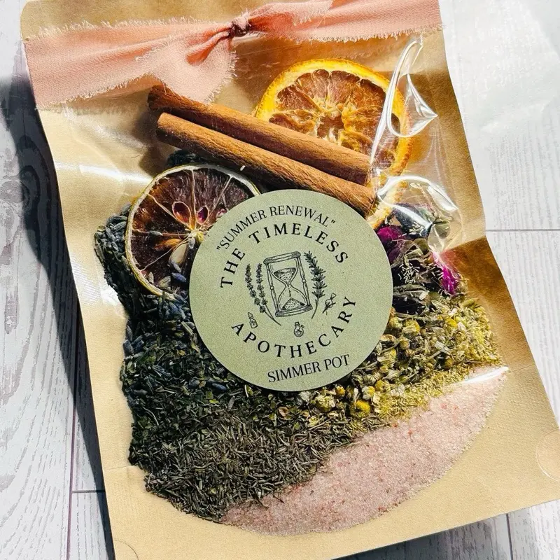 Summer Renewal Simmer Pot, Home Fragrance, Housewarming Gift, Non Toxic, Simmering Potpourri