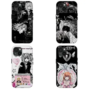 Anime Death Note Y2K Gothic INS M-Misa Phone Case for IPhone 17 16 15 14 13 12 11 Pro Max Plus Air Protective Drop-proof Gift Unique Design