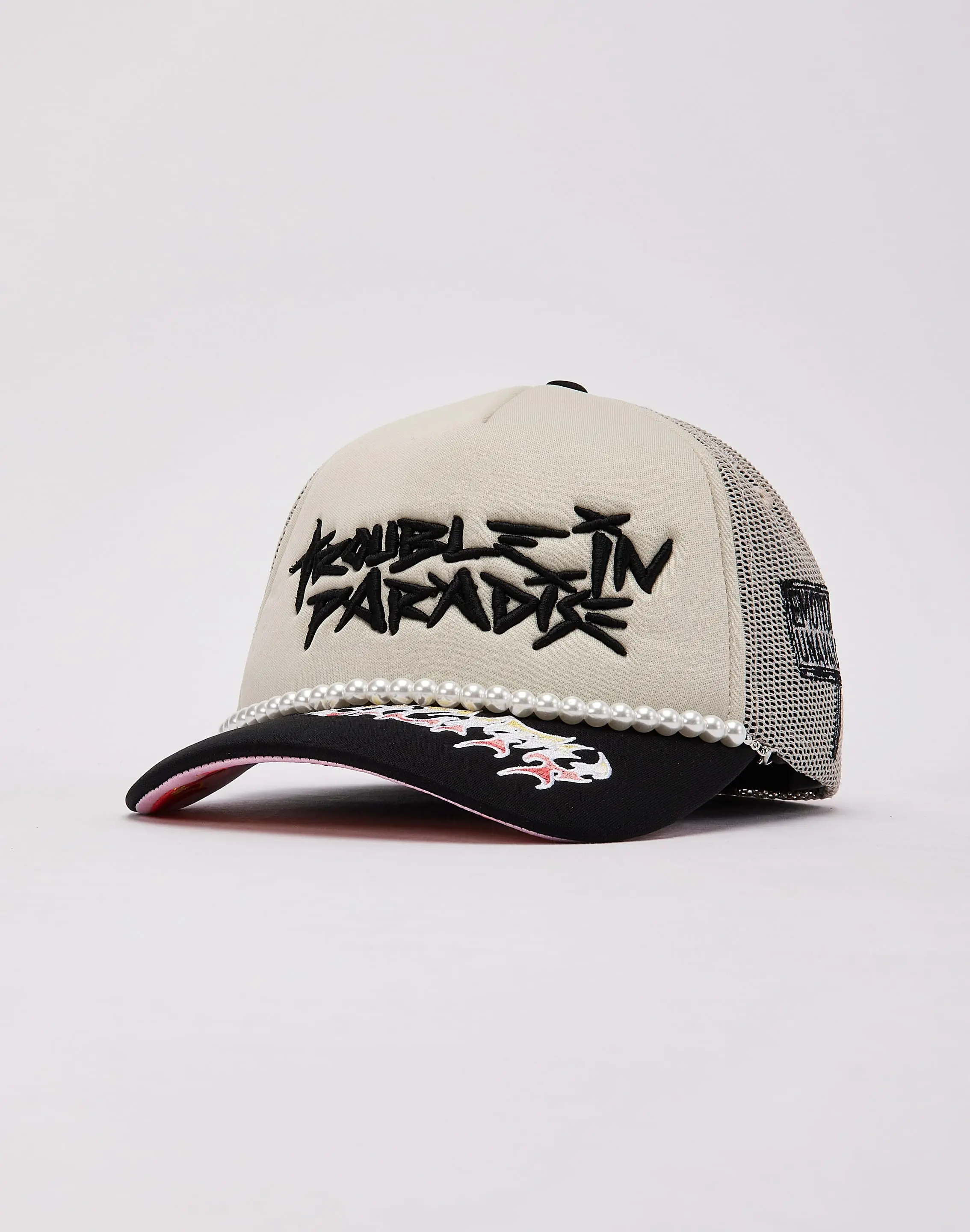 Mens TWELVE33 Toxicity “Trouble in Paradise” Trucker Hat