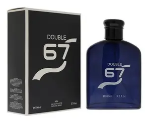 Double 67 Eau De Toilette 100 ml - Woody/Sage Scented Perfume in 100 ml Bottle with Double 67 Design