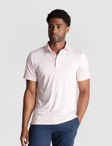 Performance Polo - Orange Stripes