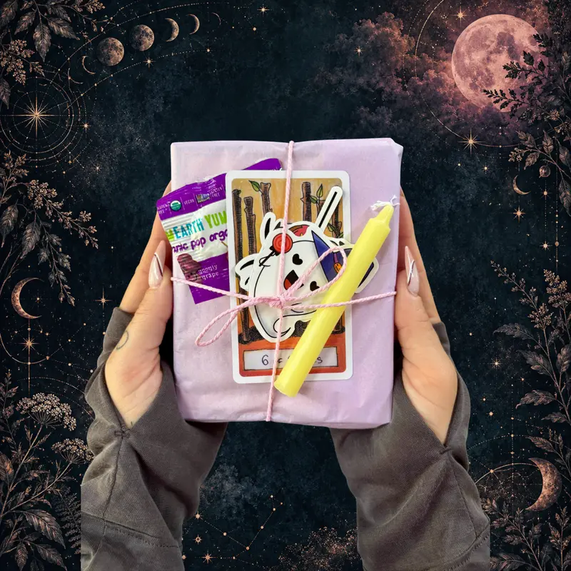 Crescent Moon Series - Mystery Oracle or Tarot Deck - “Imperfect” Edition