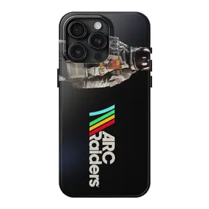 Arc Raiders Game Phone Case Compatible with iPhone 17–11 & Samsung S25 Ultra S24 FE S23 A55 A34 A14 – Glossy Protective Cover Featuring Retro-Futuristic Mecha Artwork, Bold Sci-Fi Design, High-Detail Print Perfect for Fans of Arc Raiders VFF