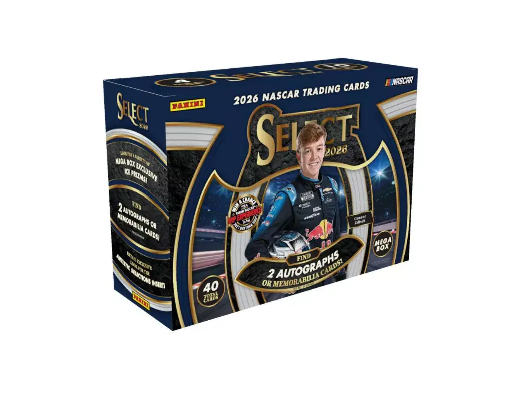2026 NASCAR Panini SELECT Racing Mega Box