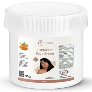 turmeric body cream moisturizer for skin repaire with natural ingredients for for dark spot reduction & Even Ski-Hydrating & Radiant Skin-8 oz