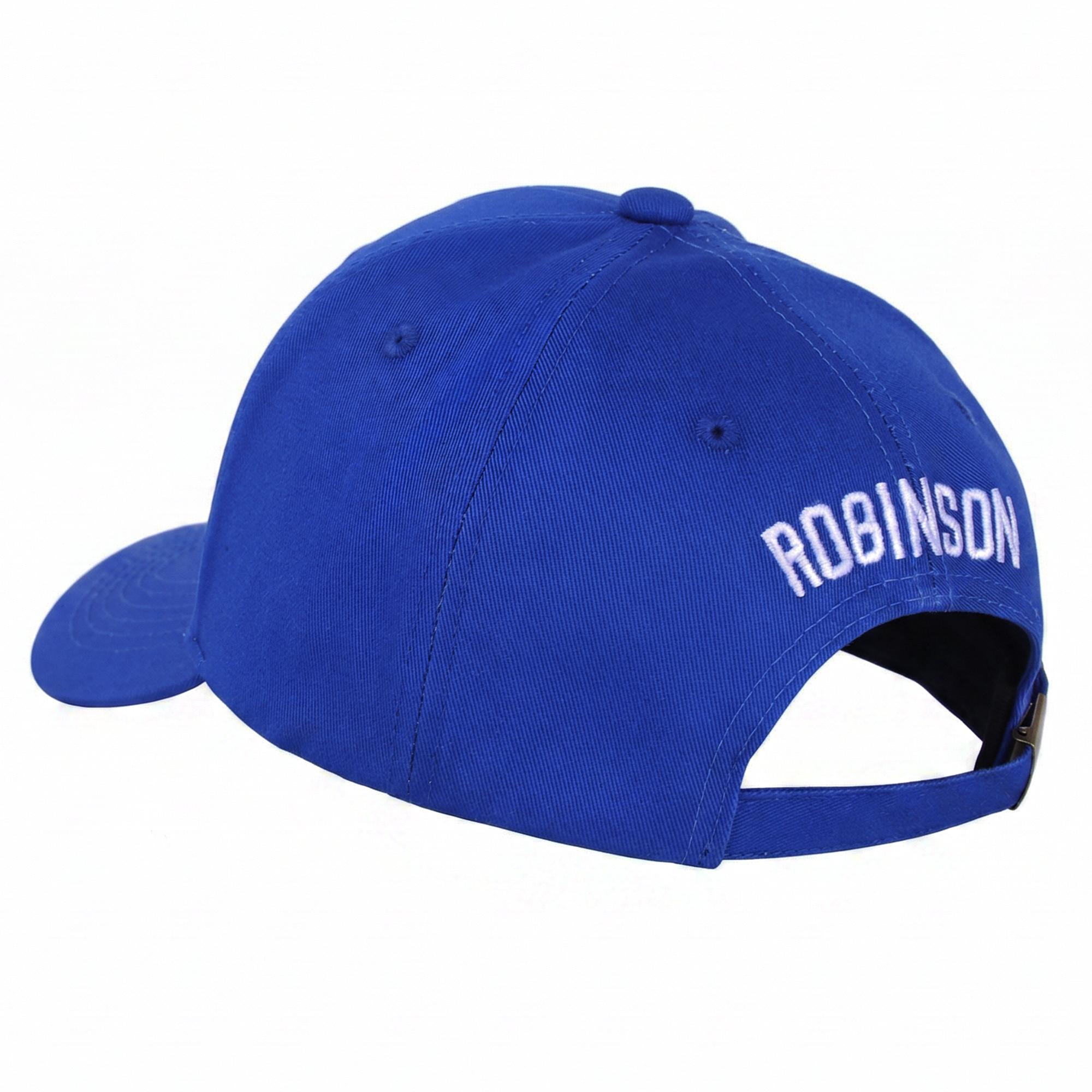 50th Patch #42 Robinson Baseball Day Men's Baseball Cap Blue Black Adjustable Curved Brim Outdoor Sport Hat Dad Cap Snapback Fitted 100% Polyester 3D Embroidery