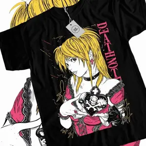 Death Note Anime T-Shirt & Sweatshirt, Misa Amane Graphic Tee, Anime Manga Lover Gifts Sweatshirt, Hoodie, Comfort Colors