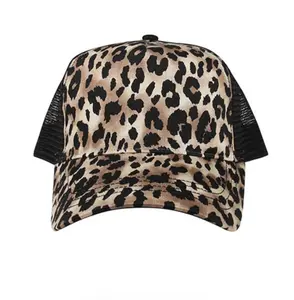 Leopard Trucker Hat - Trendy Leopard Print Hat - Leopard Accessory - Statement Leopard Accessory - Perfect for hat lovers