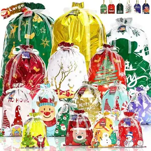 Christmas Gift Bag, Holiday Packaging Sack, Festive Christmas Tree Decoration, Candy Storage Container, Perfect Xmas Present Wrapping