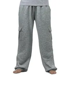 Coofandy Men's Heavyweight  Cargo Pants - Multiple Pockets, Casual Loose Fit with Elastic Waistband, Hip Hop  Style, Big & Tall